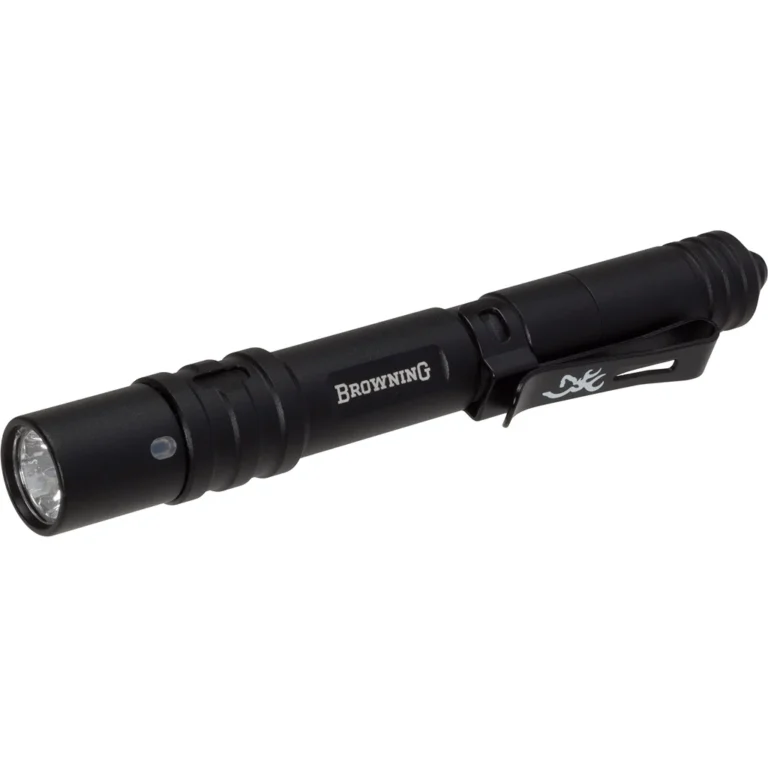 Browning Microblast USB Flashlight Black 160 Lumens