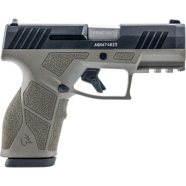 Taurus GX2 Pistol 9mm 3.38 in. OD Green Frame/Black Slide 10 rd.