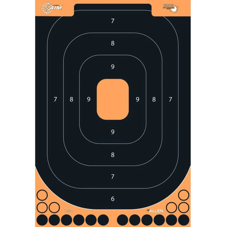 Allen Adhesive Splash Handgun Training Target 12"x18" 5pk