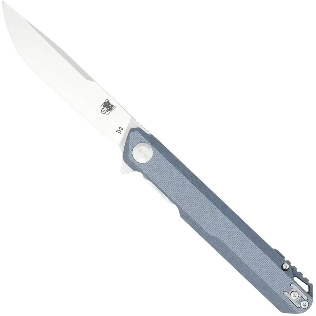 CobraTec Monarch G-10 Folder Knife Folding Blade Grey - Image 3