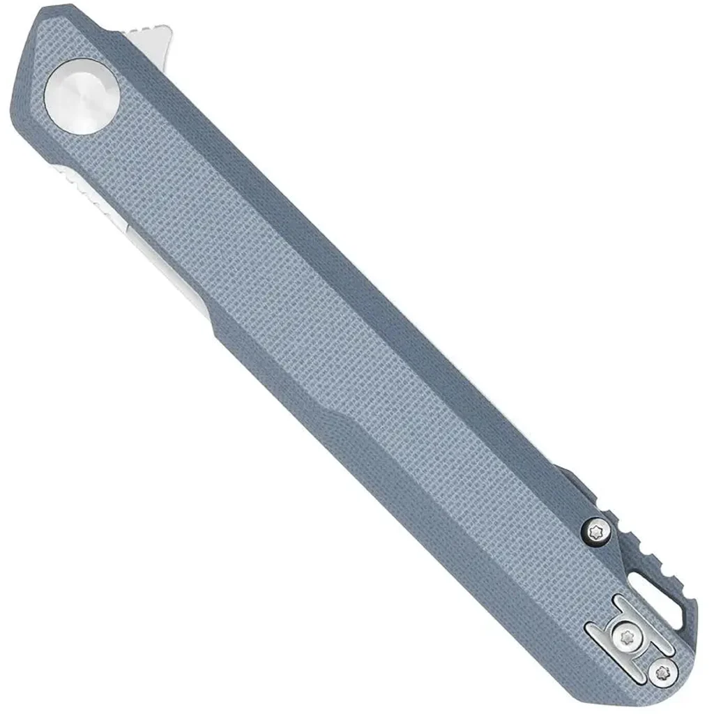 CobraTec Monarch G-10 Folder Knife Folding Blade Grey - Image 2