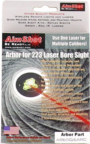 AIMSHOT 6.5GRENDEL/6MM ARC - ARBOR FOR USE W/.223 BORESIGHT - Image 2