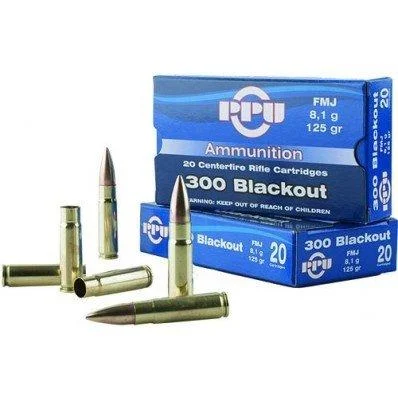 TRZ Trading .300 Blackout 125gr FMJ